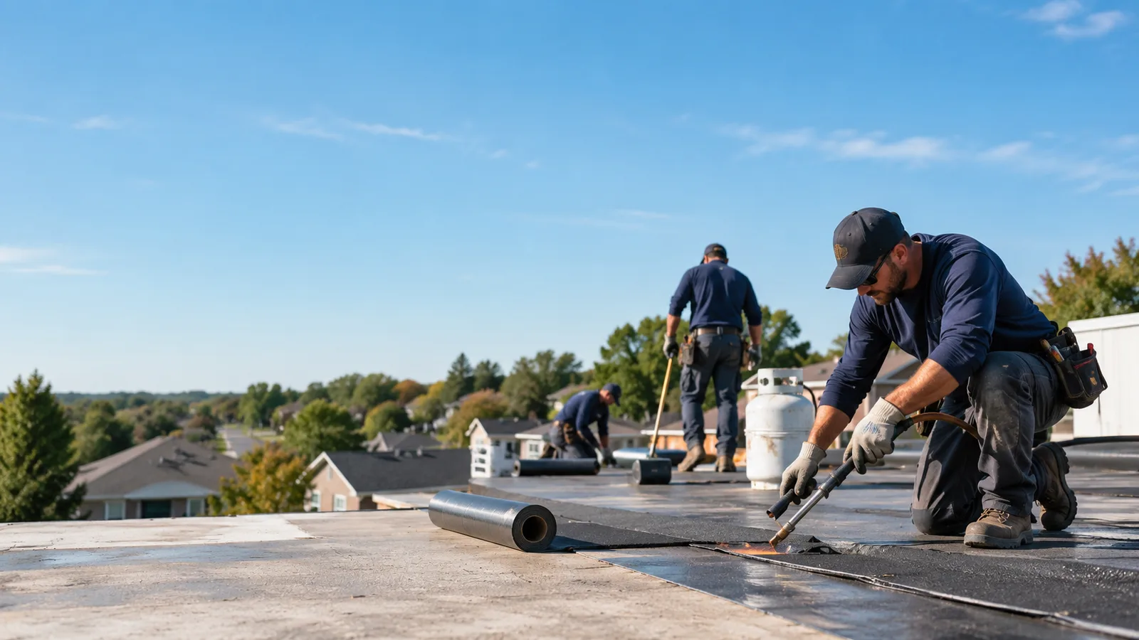 Flat Roof Leak Repair providers in Kechi, KS